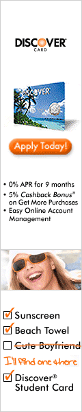Discover&reg; Student Card
