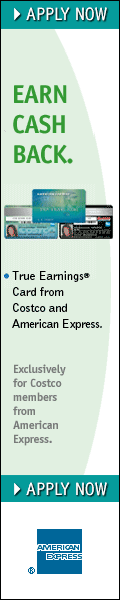 True Earnings&reg; Card from Costco and American Express